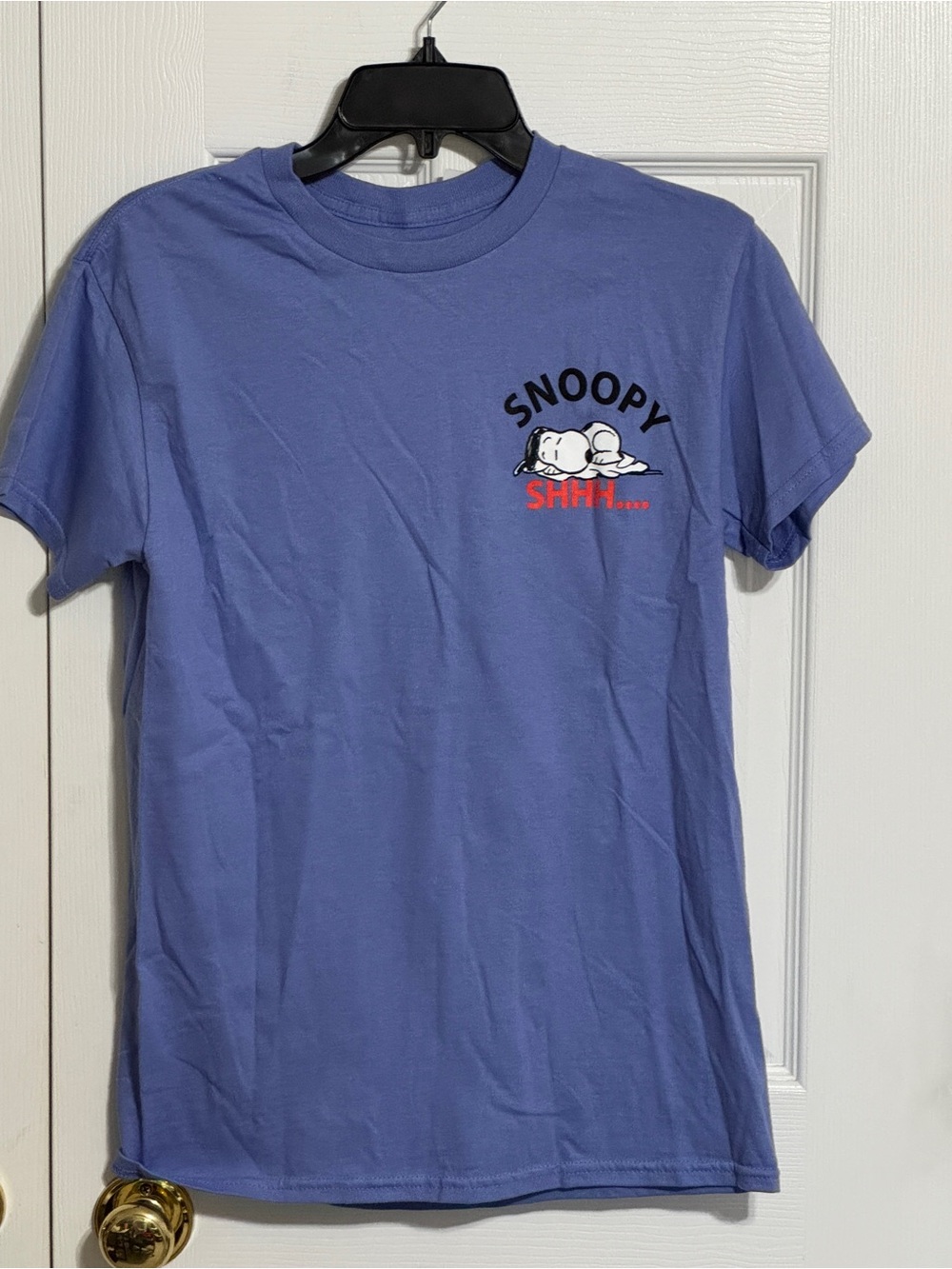 Peanuts Hybrid Tee - Dusty Blue